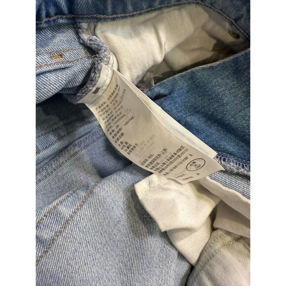 Abercrombie & Fitch Light Wash The 90s Straight Ultra High Rise 8R - Picture 6 of 9